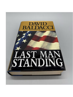 David Baldacci Last Man Standing Hardcover 2001 Warner Books Dust Jacket